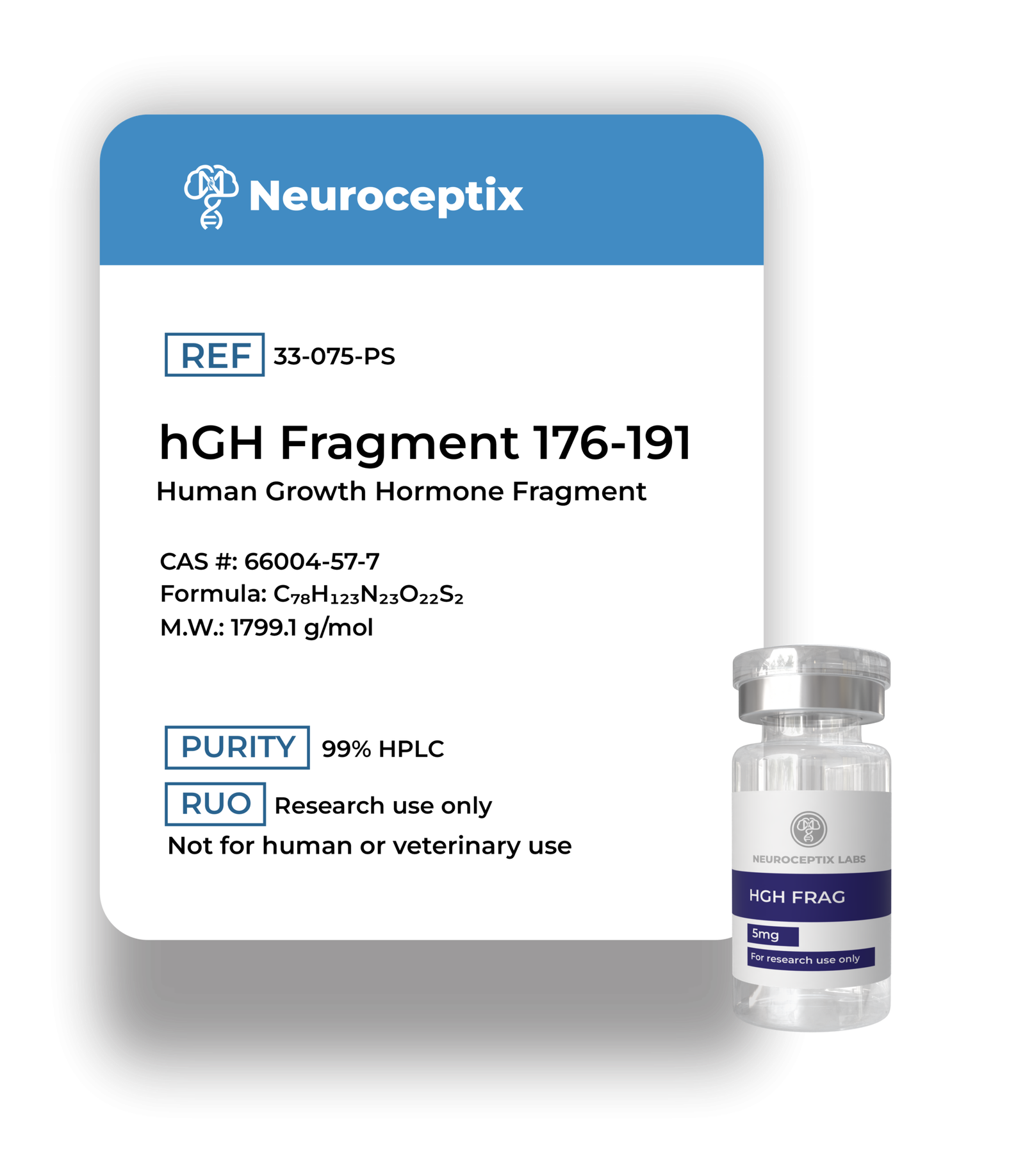HGH FRAG 5mg Neuroceptix
