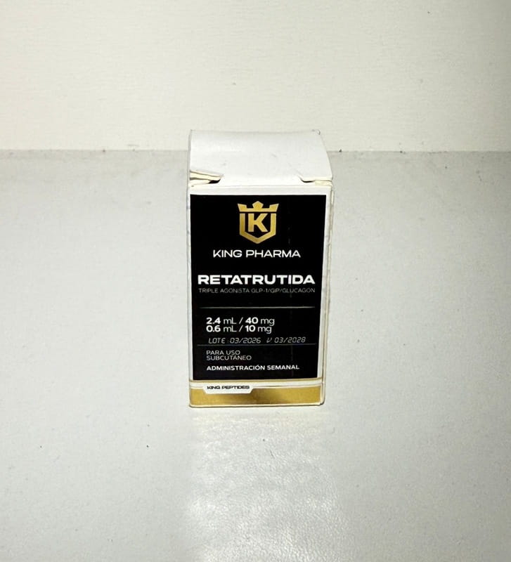 Retatrutida 40mg/vial (1 vial = 40mg) {REFRIGERADO} King Pharma