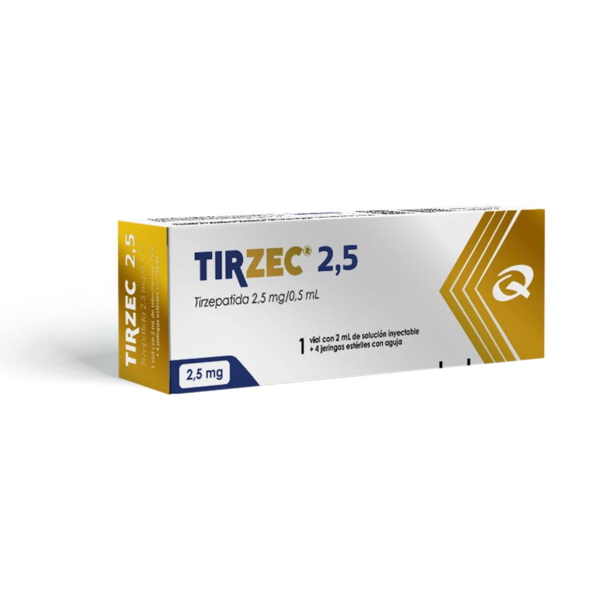 Tirzepatida Tirzec 10mg/vial (1 vial = 10mg) {REFRIGERADO} Quimfa