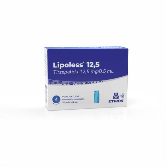 Tirzepatida Lipoless 12,5mg/vial (4 vials = 50mg) {REFRIGERADO} Éticos Laboratorios