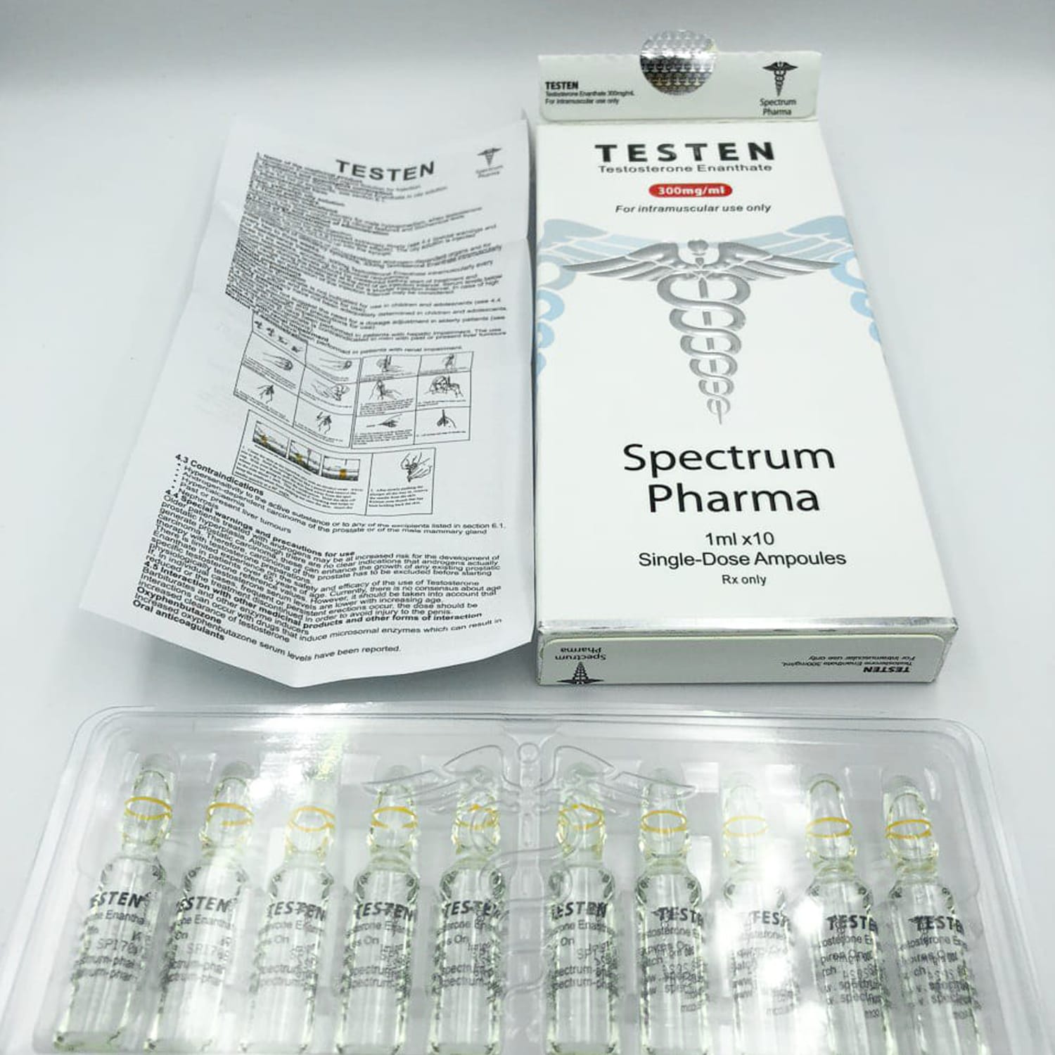 Enantato de Testosterona Spectrum Pharma