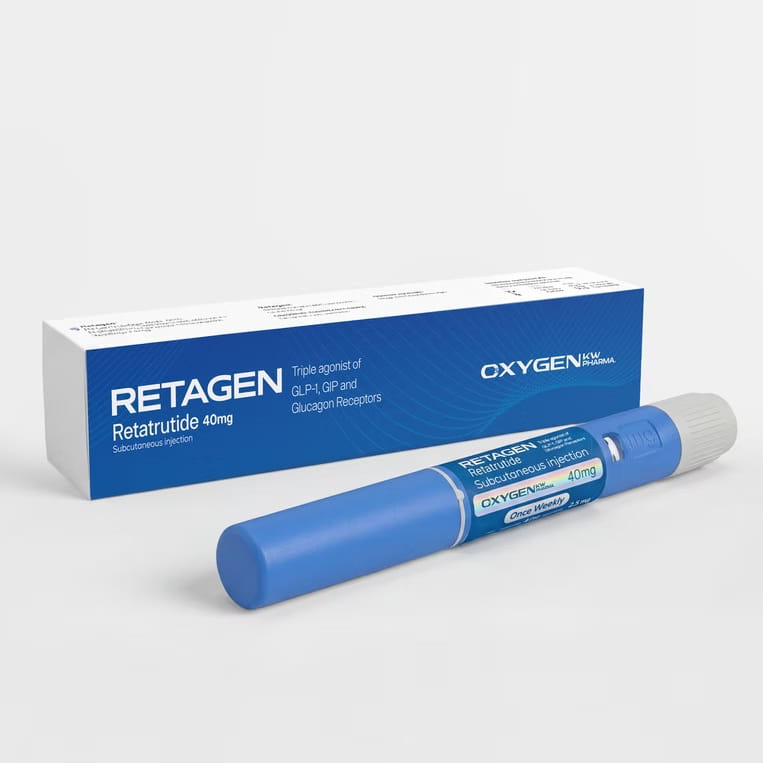 Retatrutida 40mg Caneta {REFRIGERADO} OxygenKW