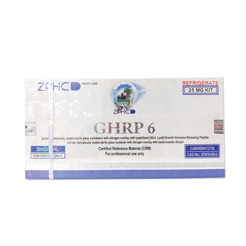 GHRP 6 (Caixa Fechada) 25mg ZPHC