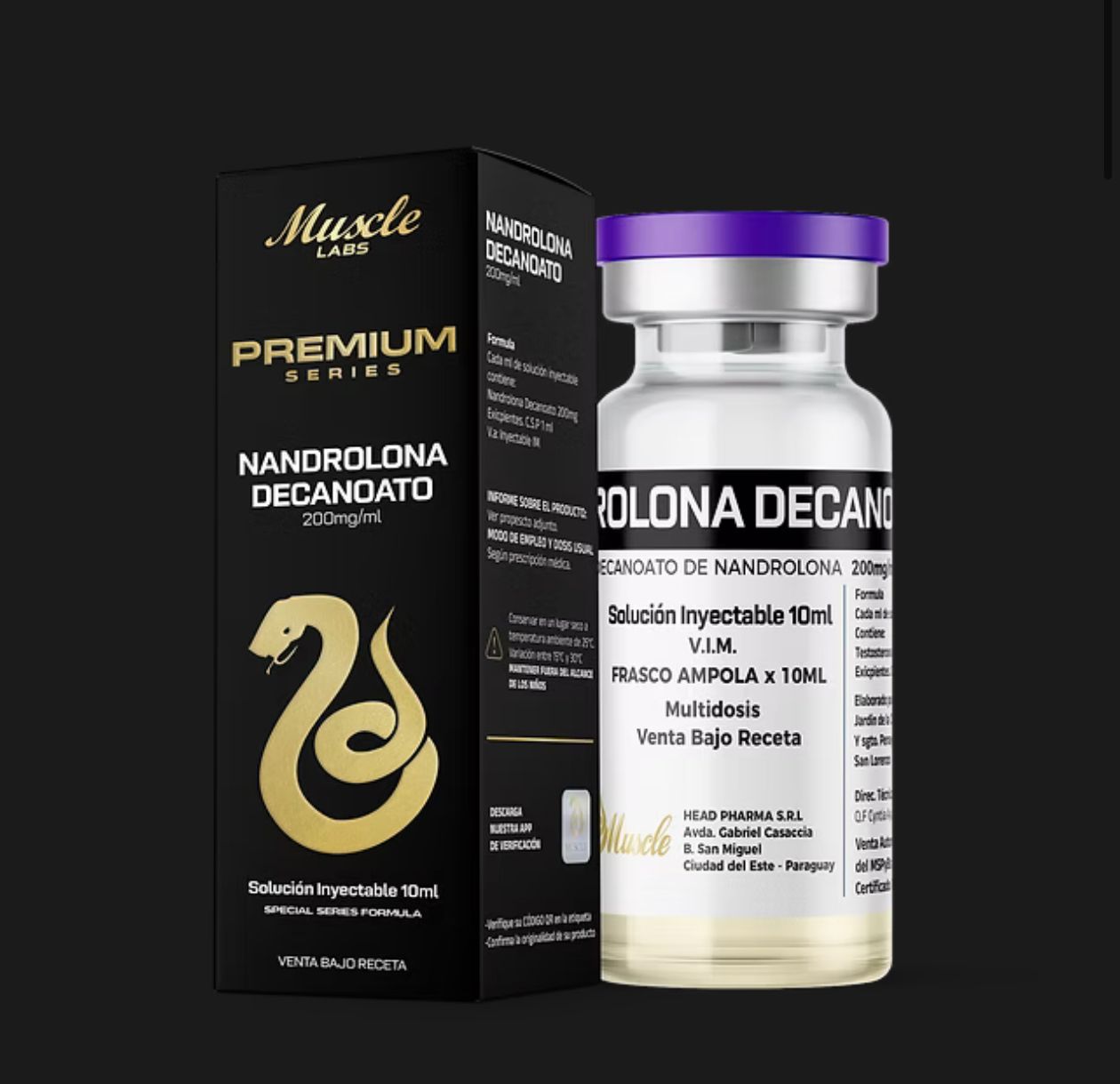 Deca Muscle Labs Black