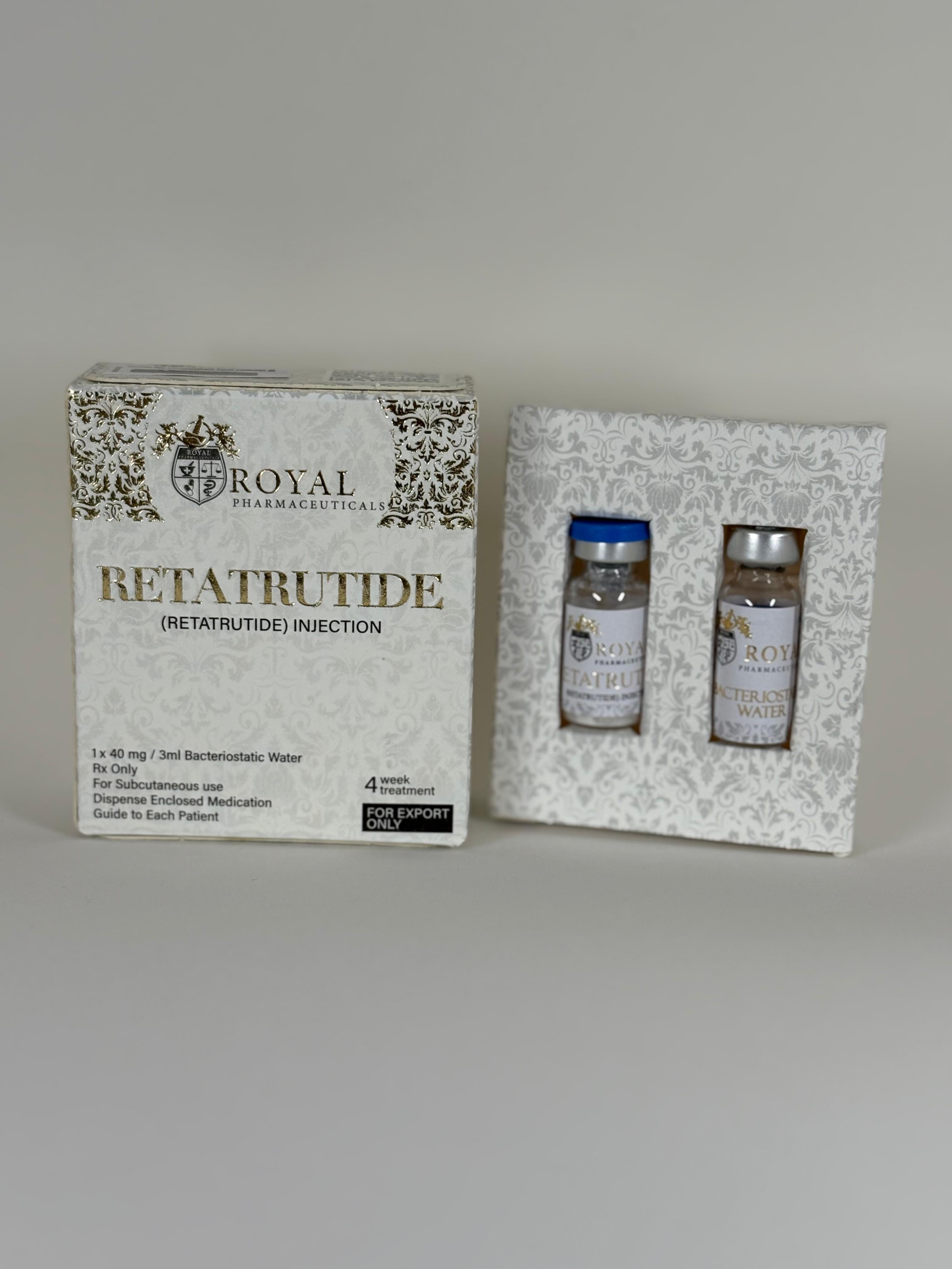 Retatrutida 40mg/vial (1 vial = 40mg) {REFRIGERADO} Royal Pharmaceuticals