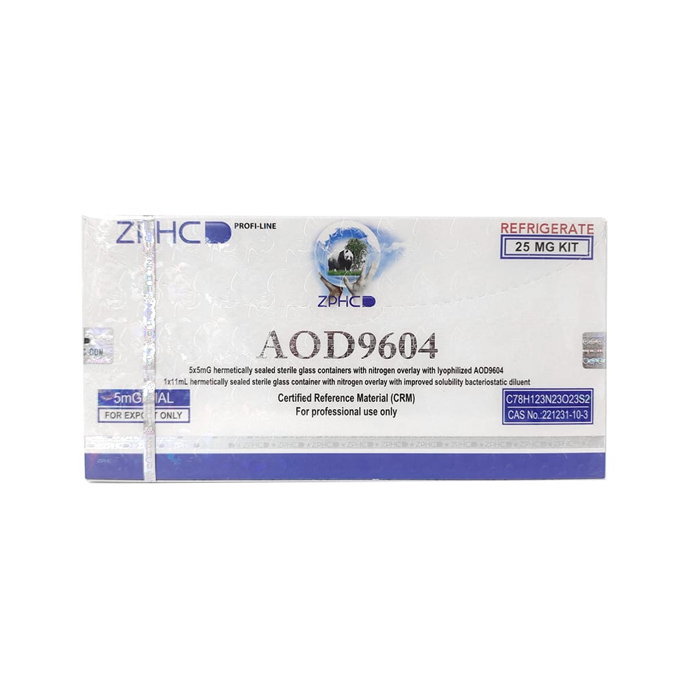 AOD9604 (Caixa Fechada) 25mg ZPHC