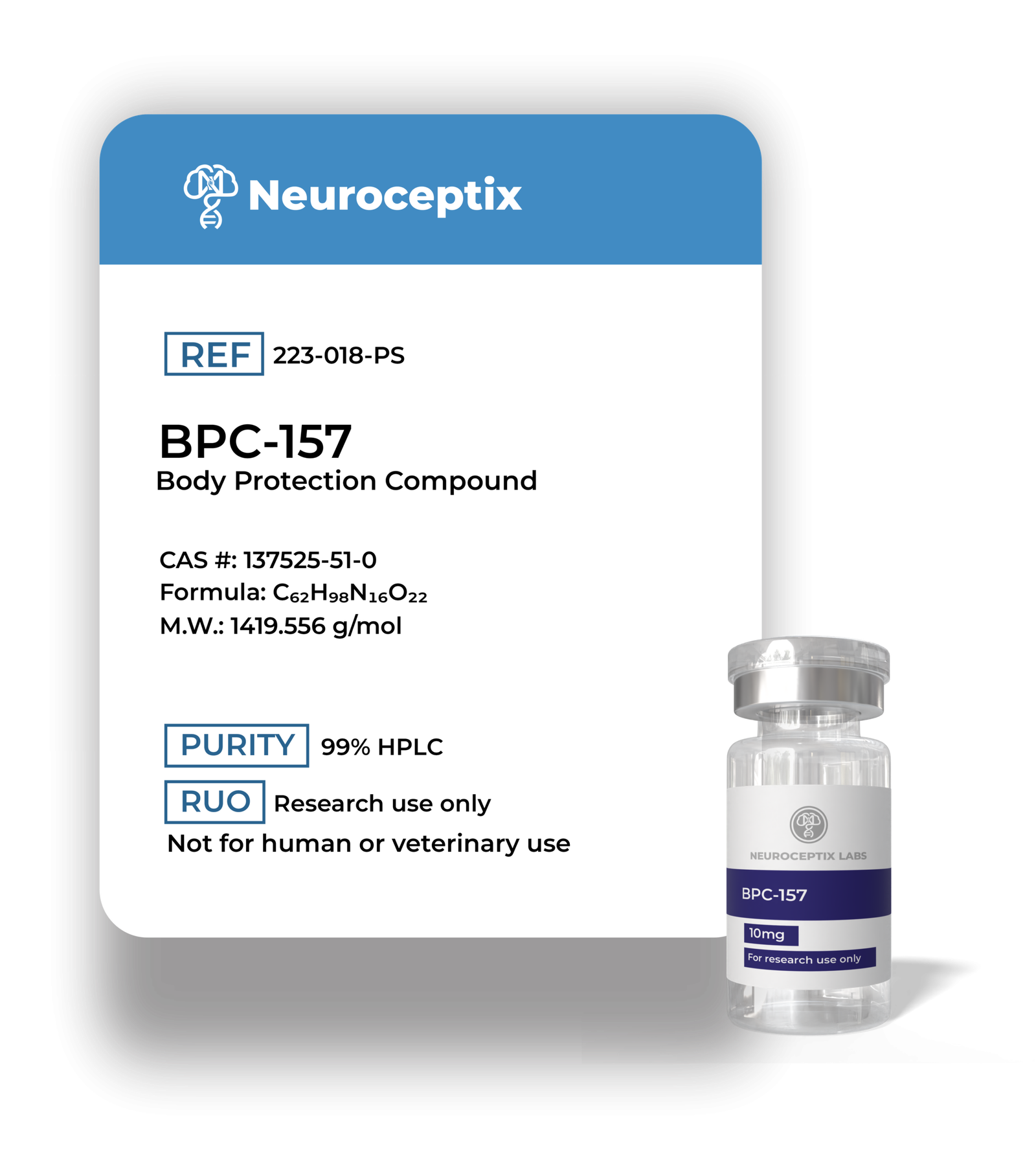 BPC-157 10mg Neuroceptix